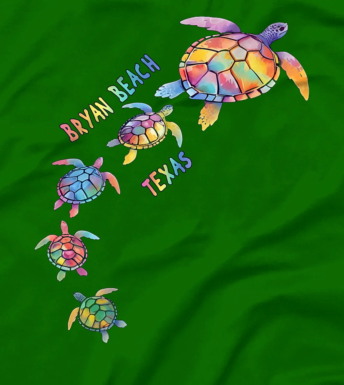 Bryan Beach Texas Sea Turtle Lover Beach Vacation Premium T-Shirt