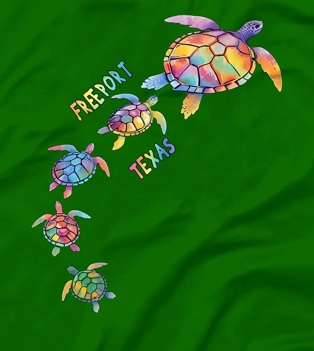 Freeport Texas Sea Turtle Lover Beach Premium T-Shirt