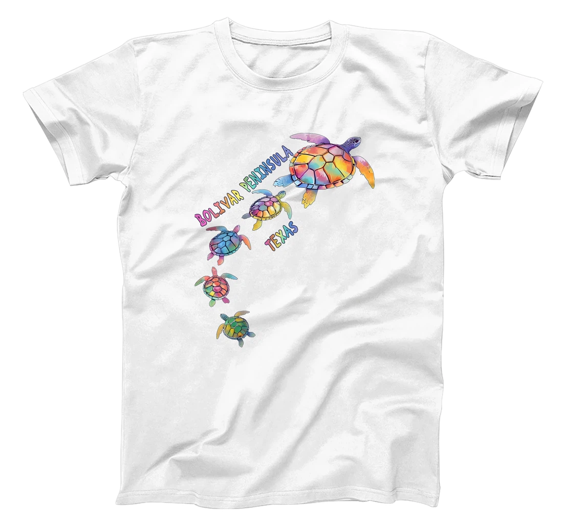 Bolivar Peninsula Texas Sea Turtle Lover Crystal Beach T-Shirt