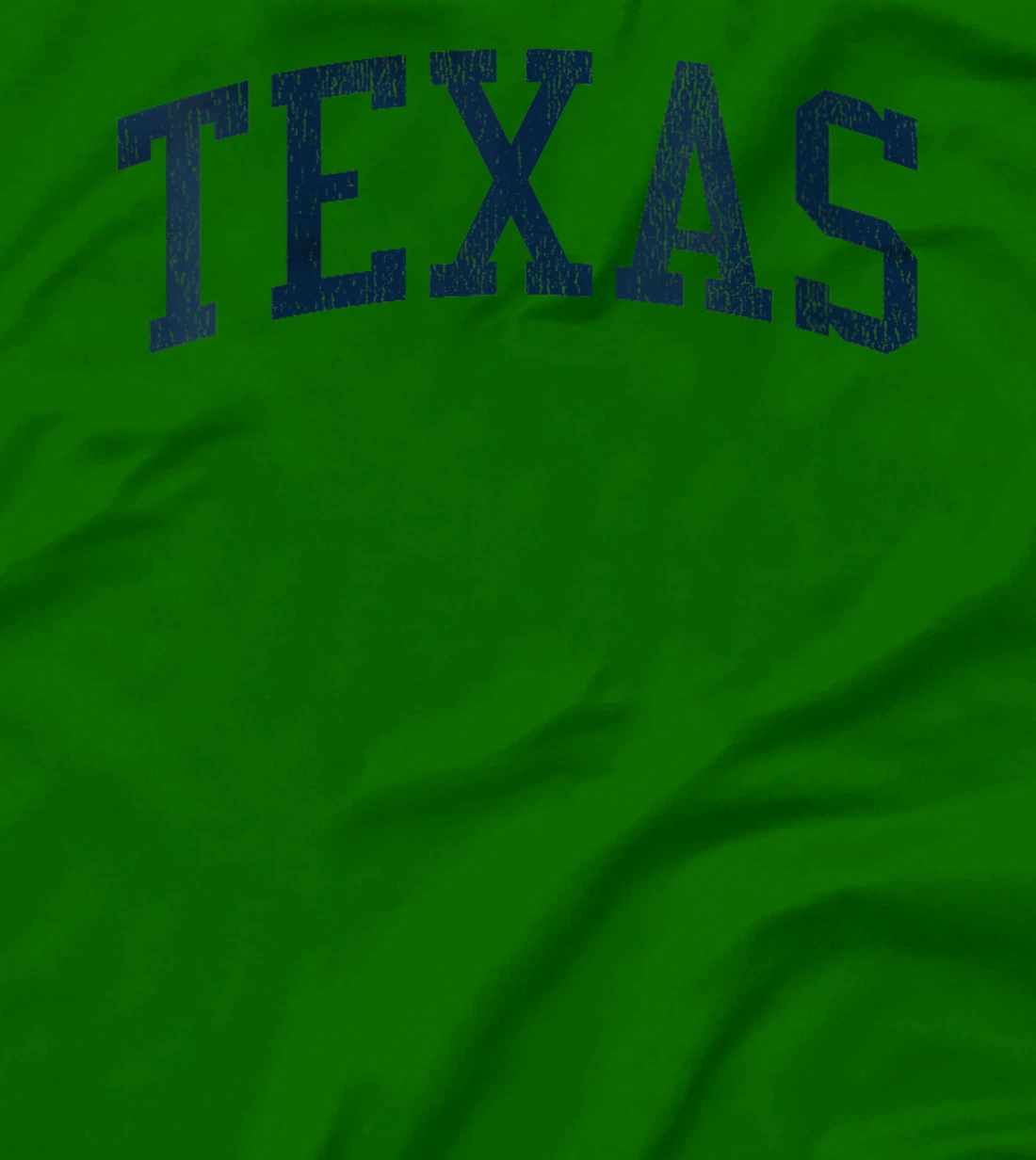 Womens Texas WI Vintage Athletic Sports JSN2 Navy Print T-Shirt