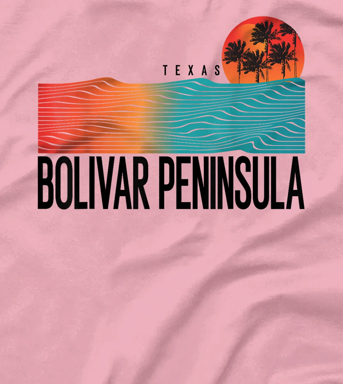 Bolivar Peninsula Texas Men Surfing Women T-Shirt