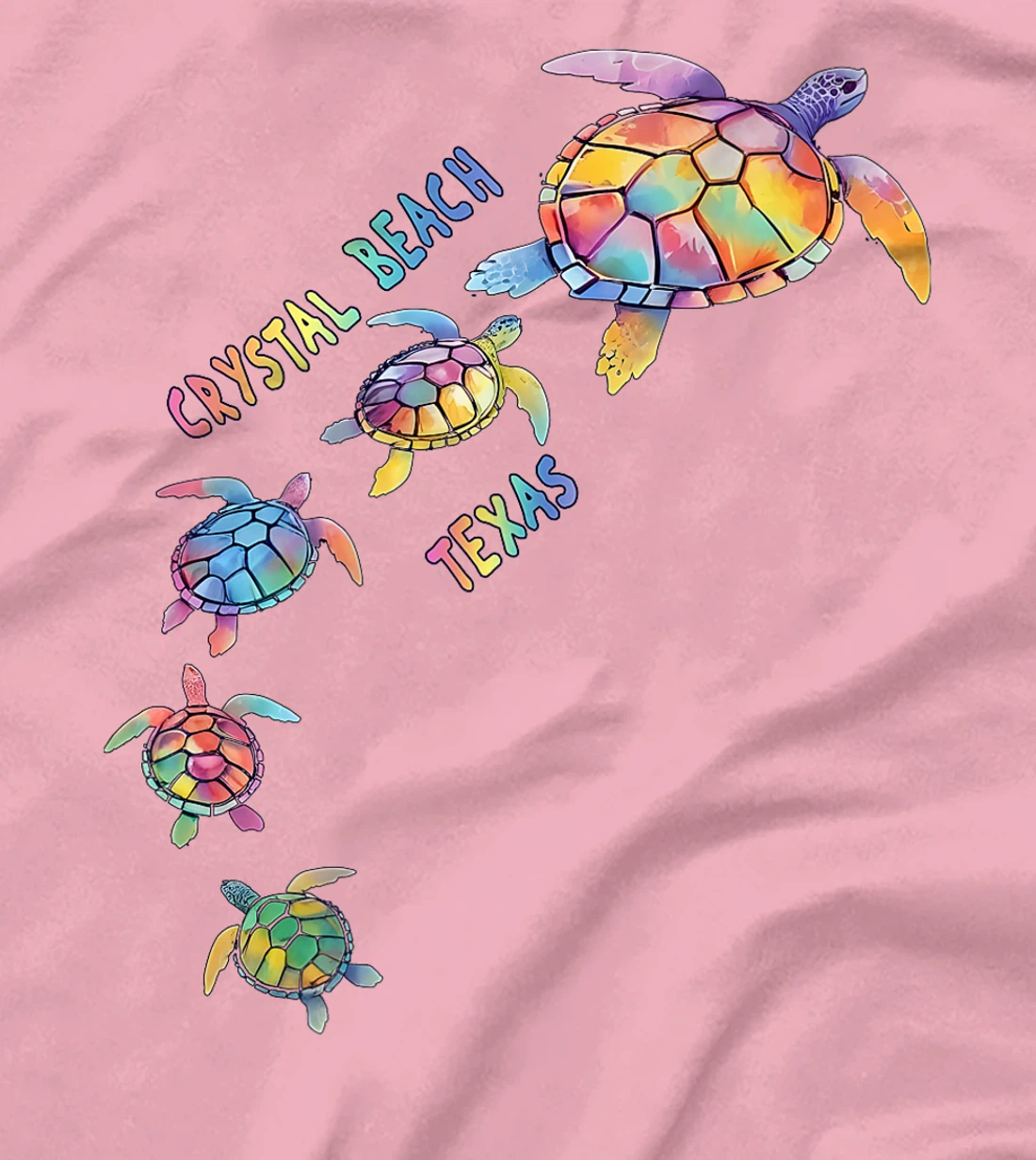 Crystal Beach Texas Sea Turtle Lover Beach CB Premium T-Shirt