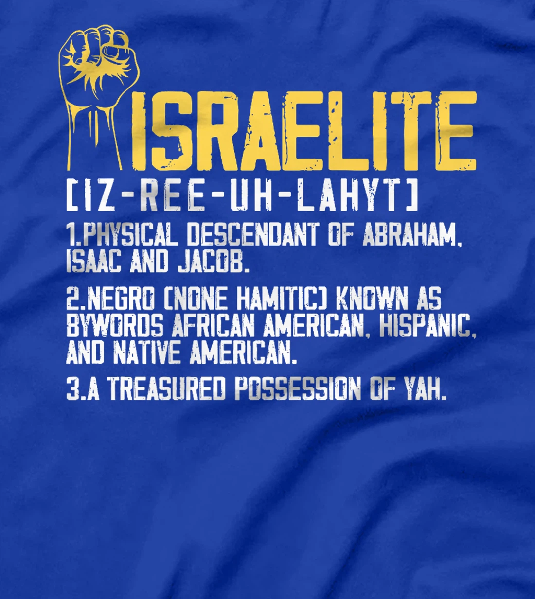 Womens Israelite Meaning T-Shirt