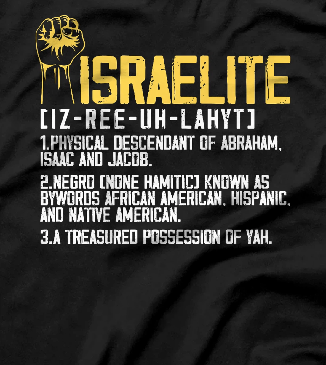 Womens Israelite Meaning T-Shirt