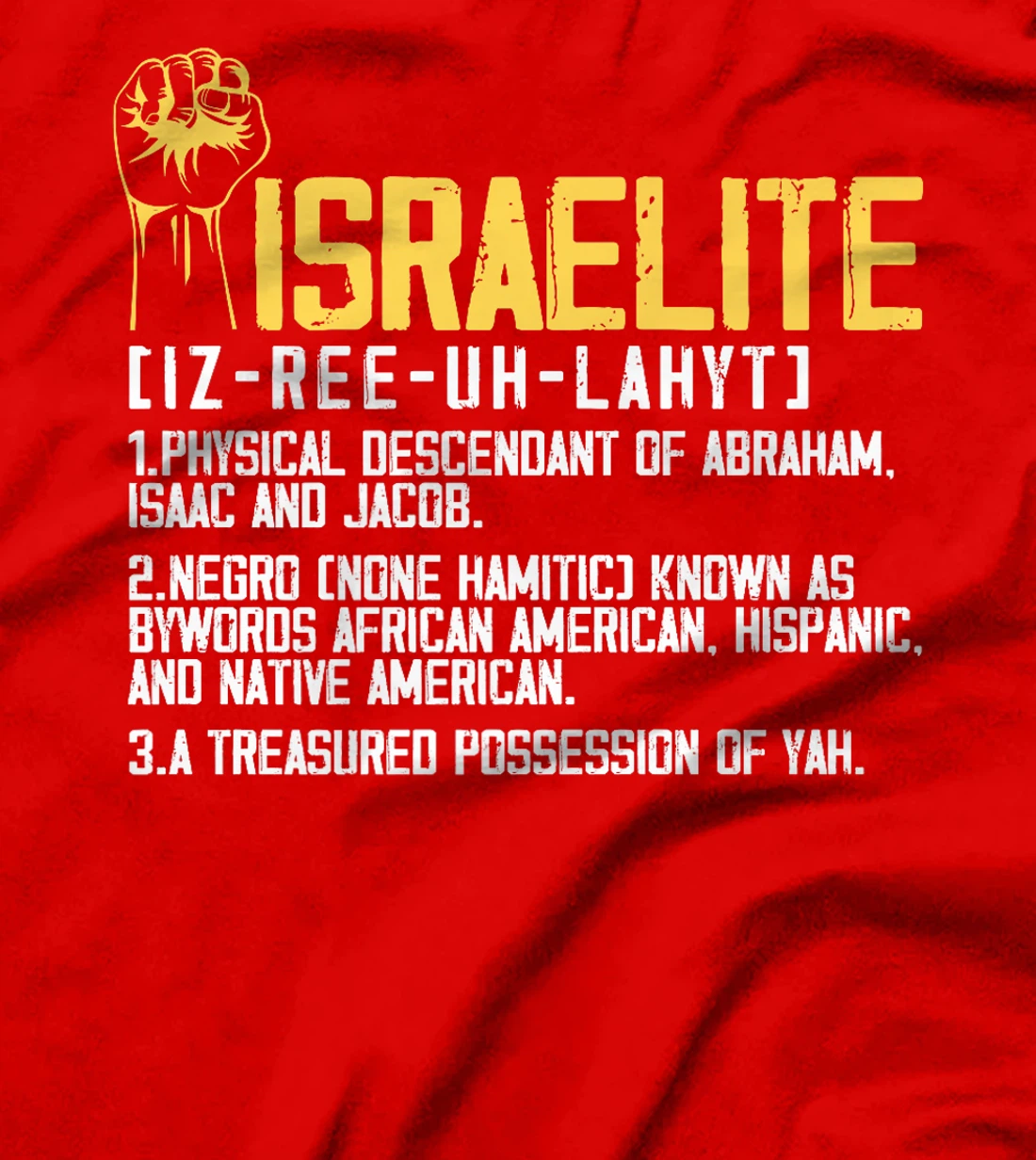 Womens Israelite Meaning T-Shirt