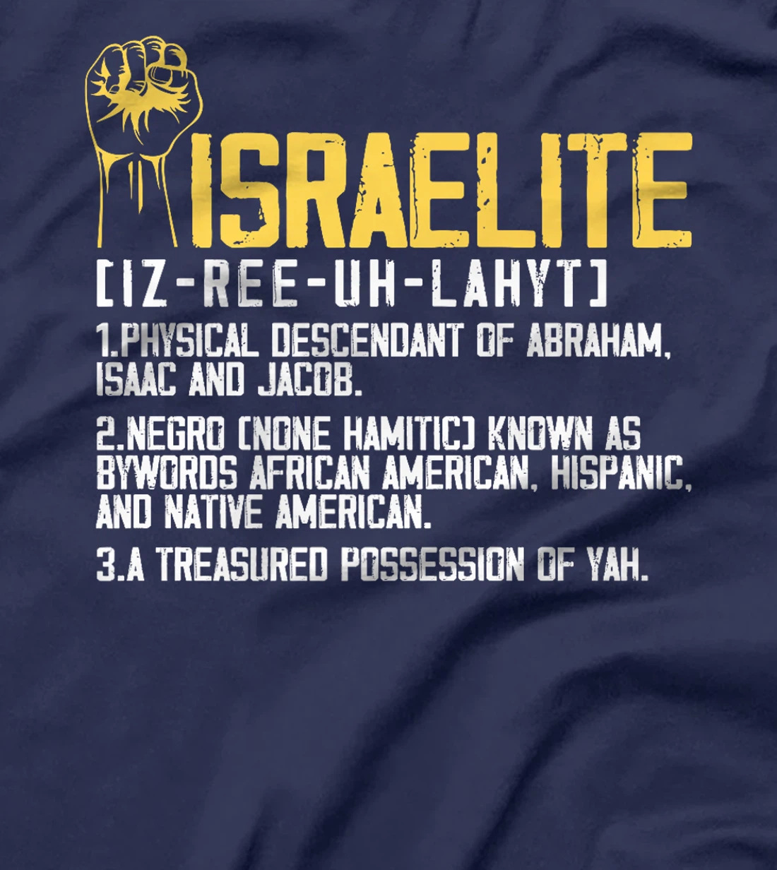 Womens Israelite Meaning T-Shirt