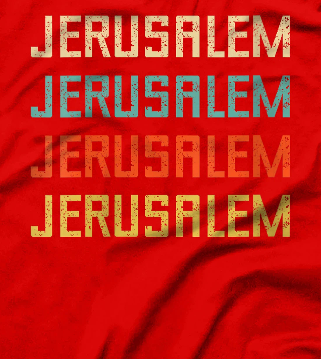Womens Jerusalem Israel Travel Souvenir Western Wall Temple Mount T-Shirt