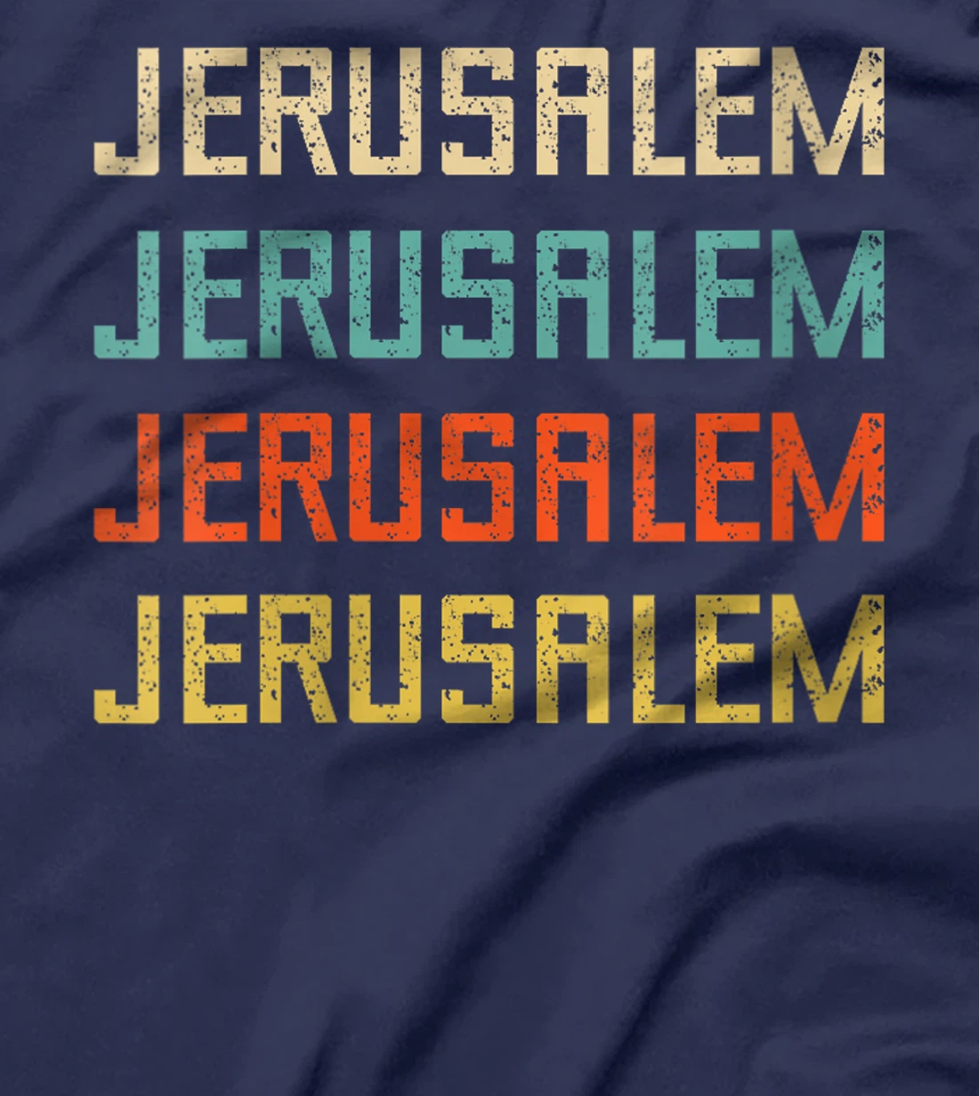 Womens Jerusalem Israel Travel Souvenir Western Wall Temple Mount T-Shirt
