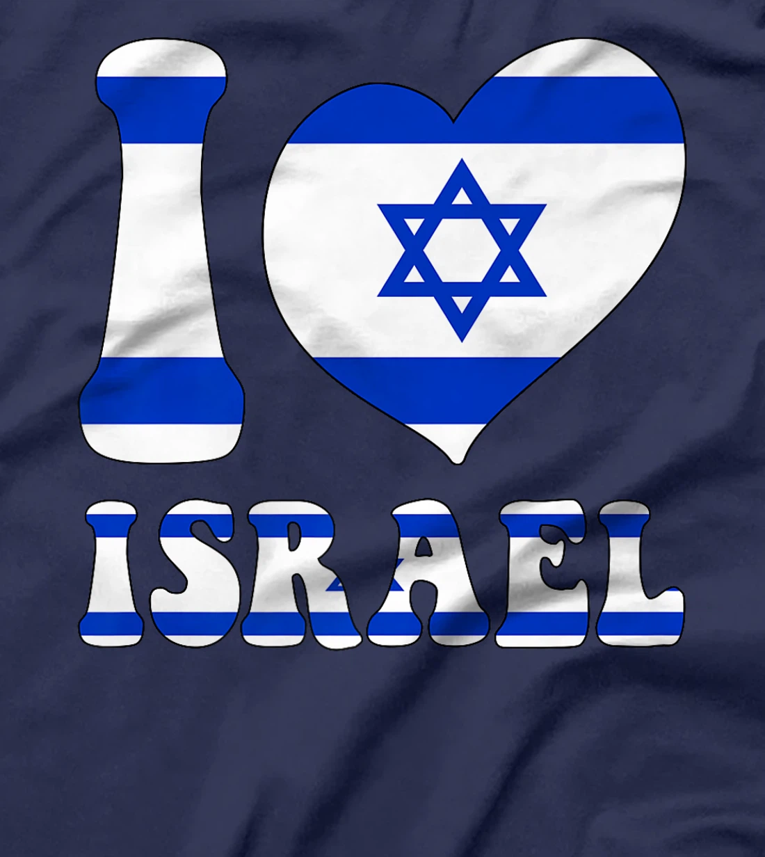 I Love Israel Proud To Be Israeli Israel Flag Heart Graphic Premium T-Shirt