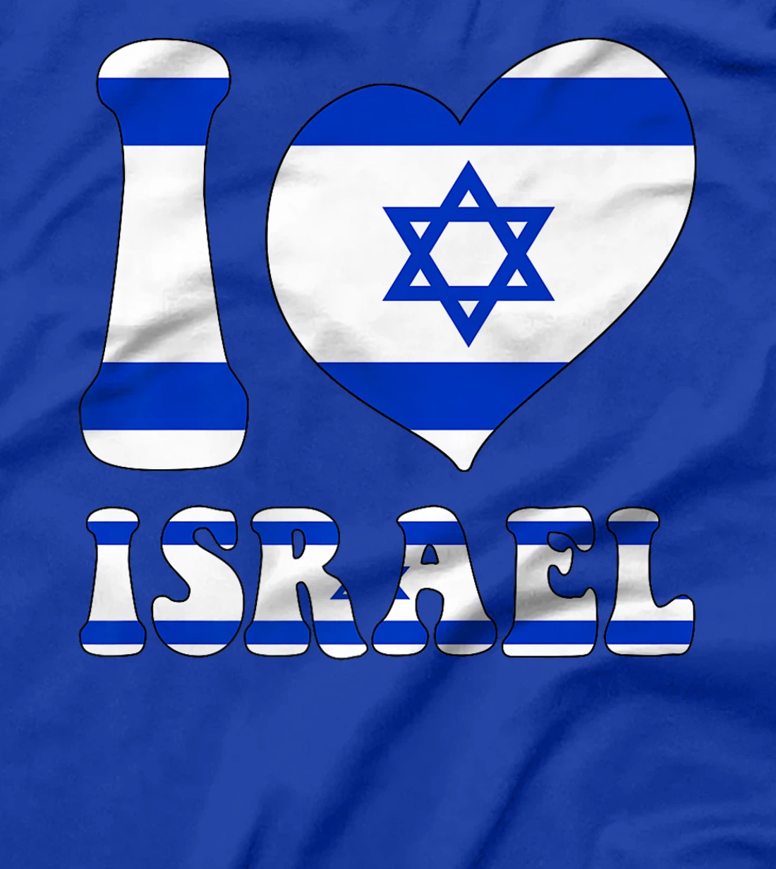 I Love Israel Proud To Be Israeli Israel Flag Heart Graphic Premium T-Shirt