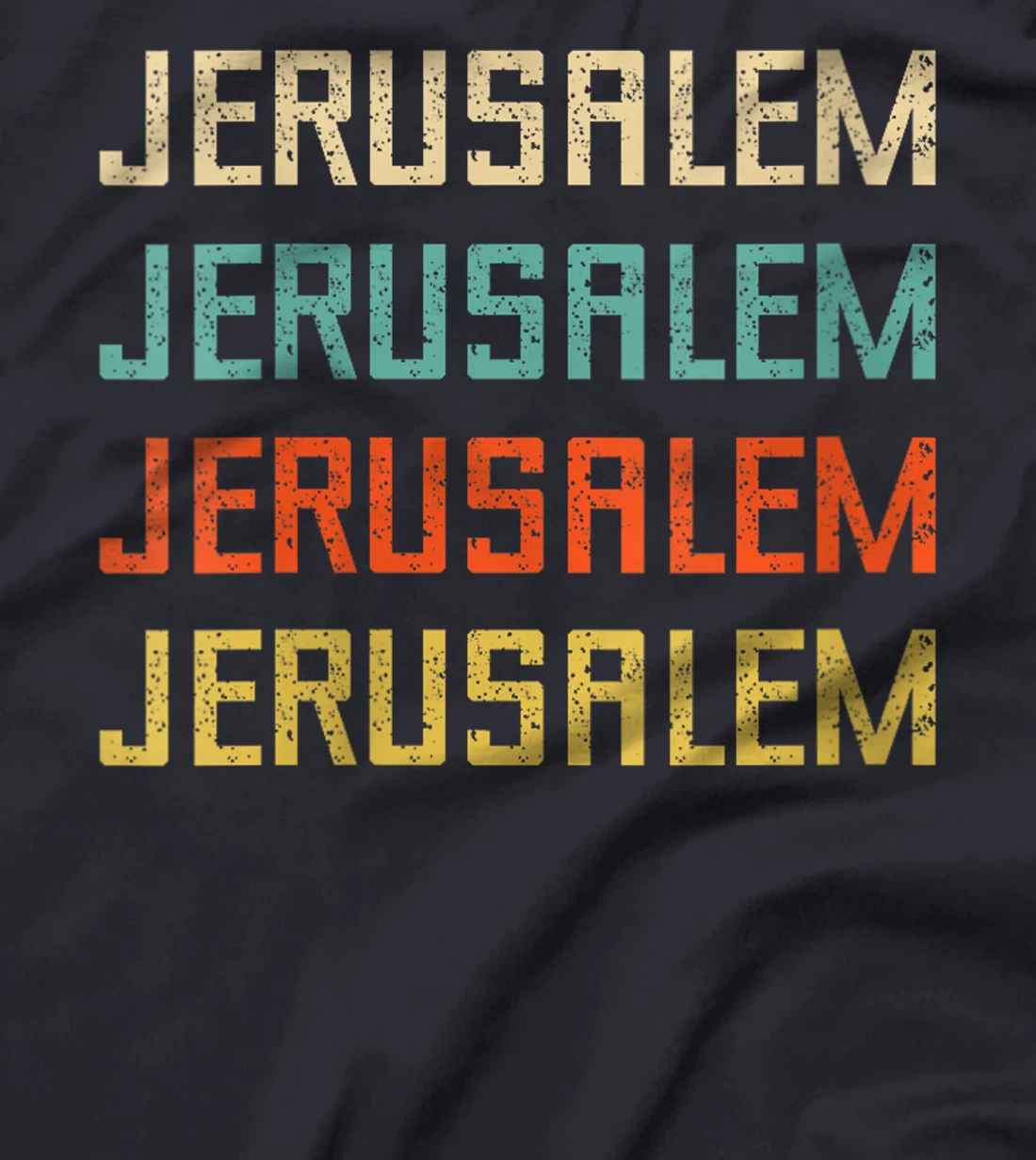 Womens Jerusalem Israel Travel Souvenir Western Wall Temple Mount T-Shirt