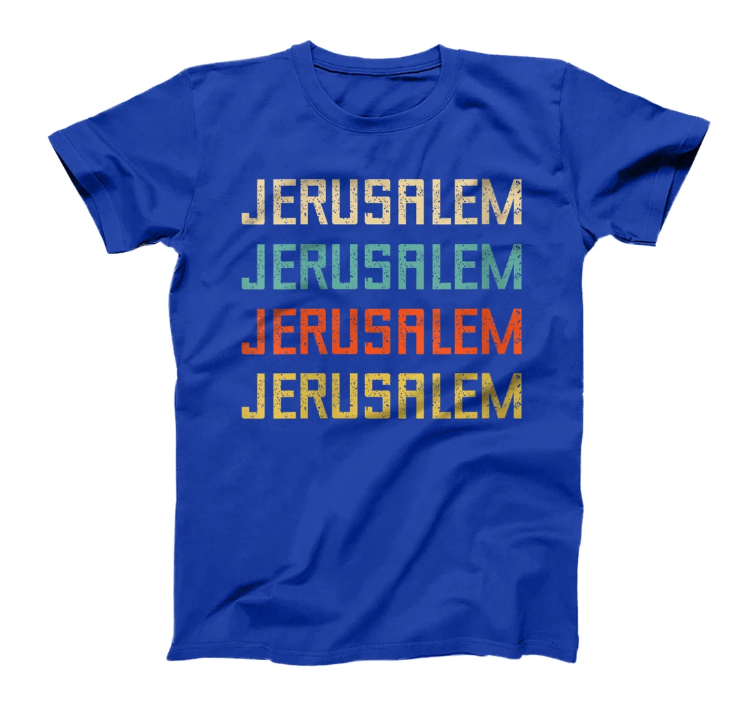Womens Jerusalem Israel Travel Souvenir Western Wall Temple Mount T-Shirt