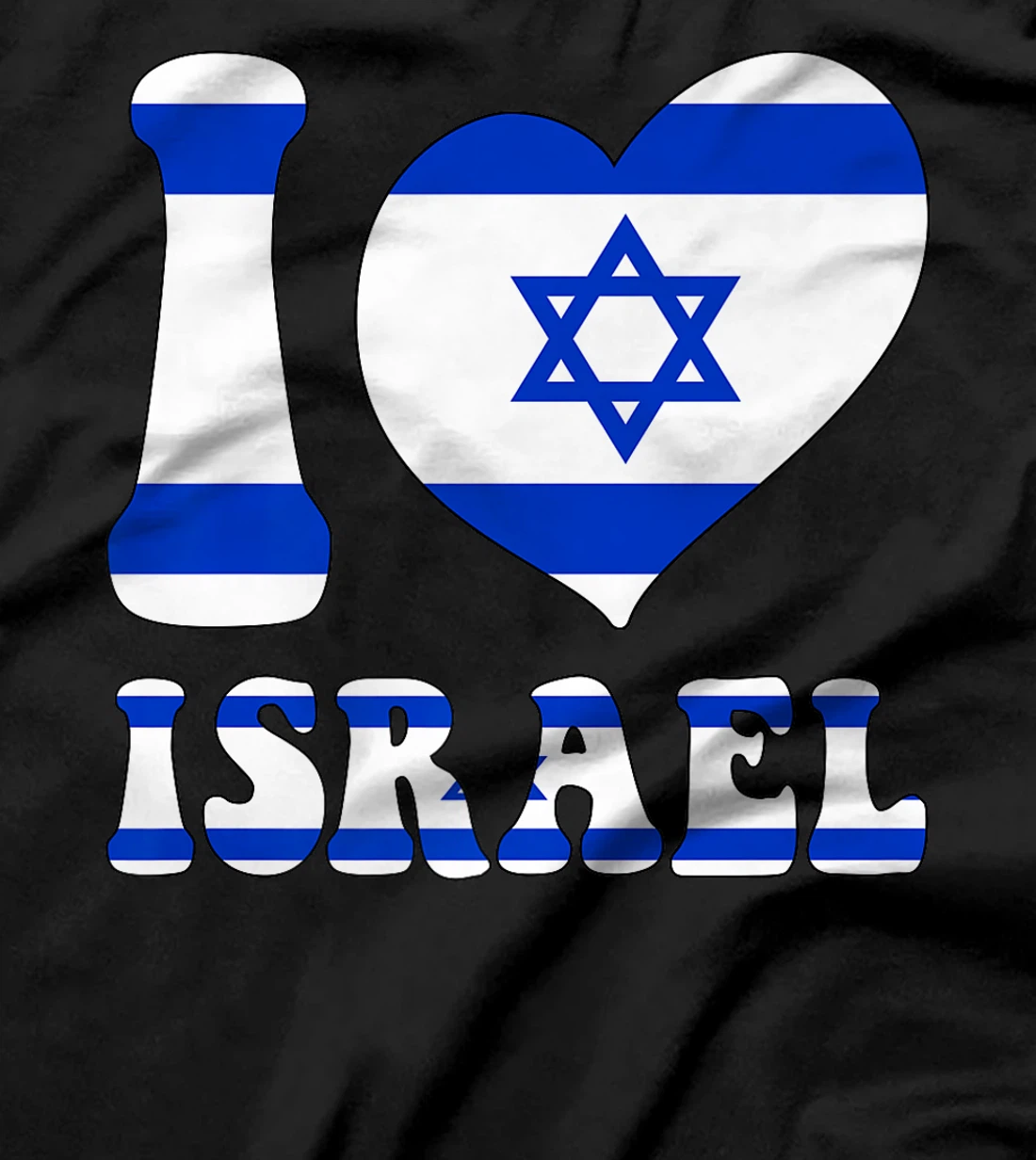 I Love Israel Proud To Be Israeli Israel Flag Heart Graphic Premium T-Shirt