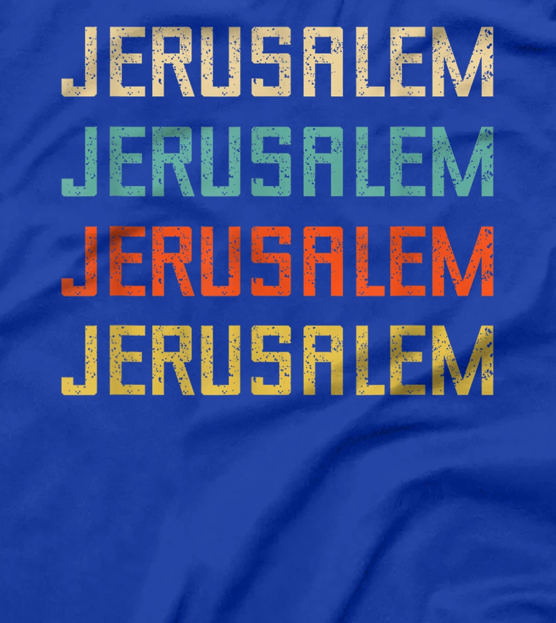 Jerusalem Israel Travel Souvenir Western Wall Temple Mount T-Shirt
