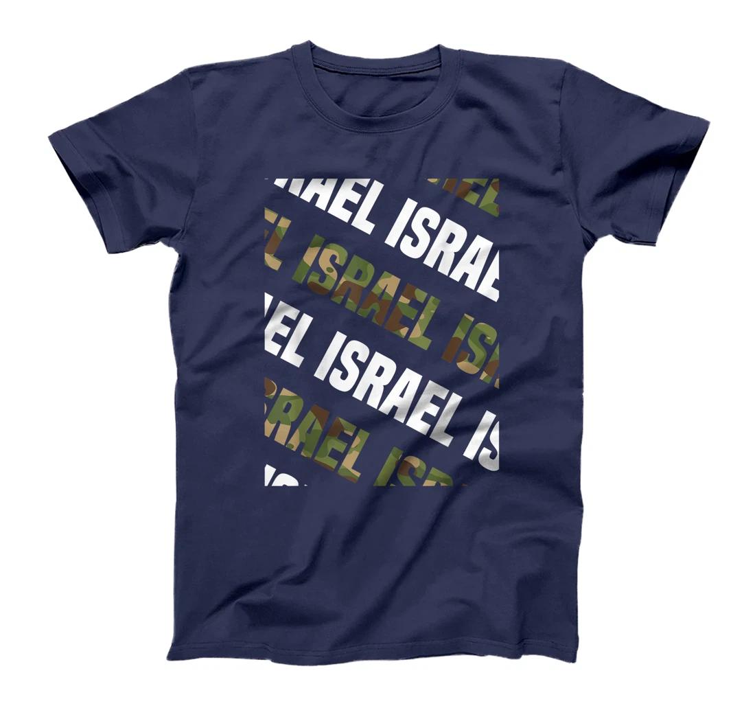 Israel Camo Pattern Green Camouflage T-Shirt