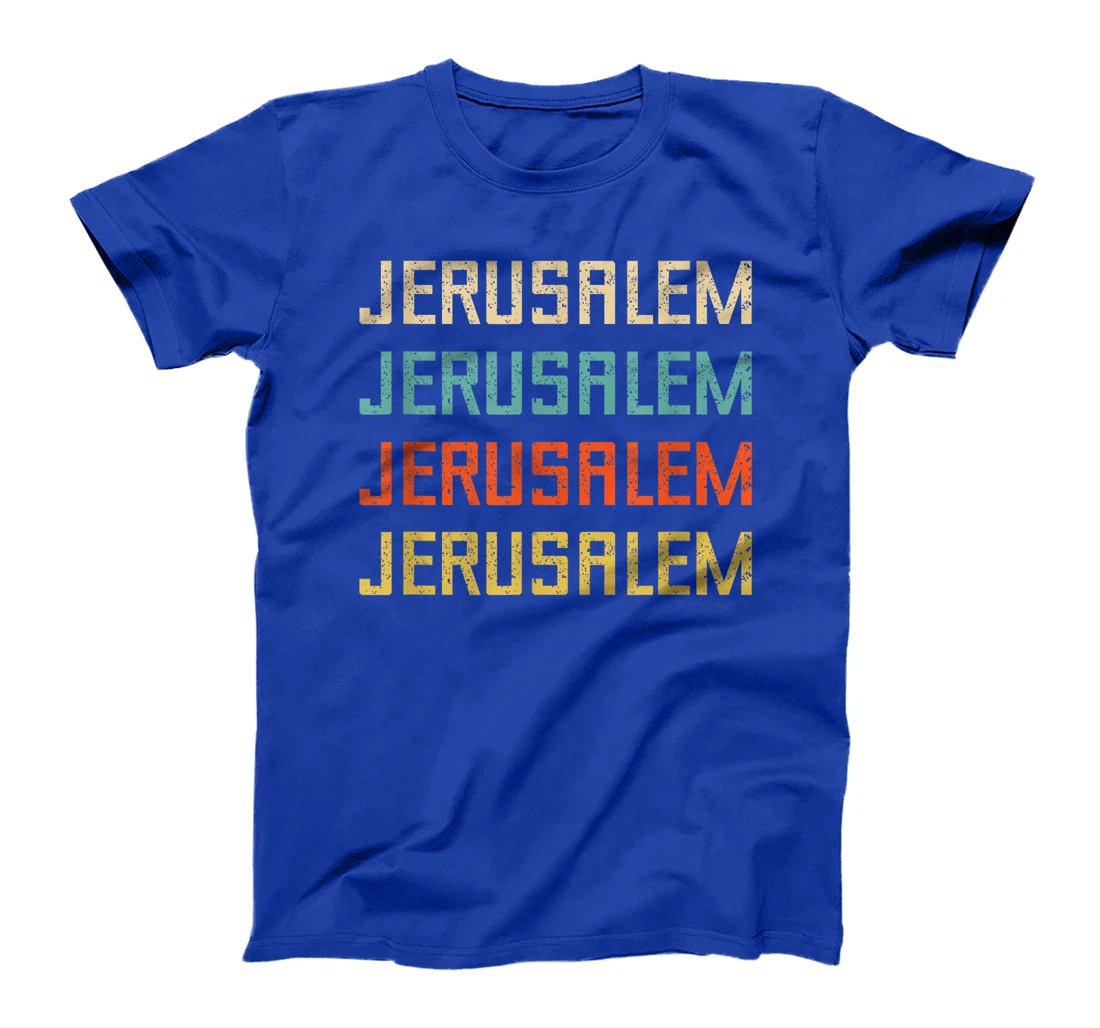 Jerusalem Israel Travel Souvenir Western Wall Temple Mount T-Shirt