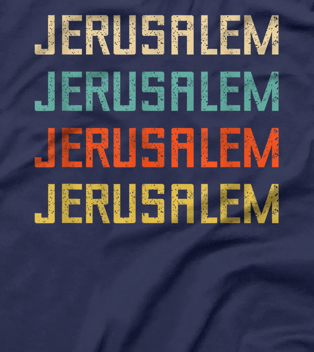Jerusalem Israel Travel Souvenir Western Wall Temple Mount T-Shirt