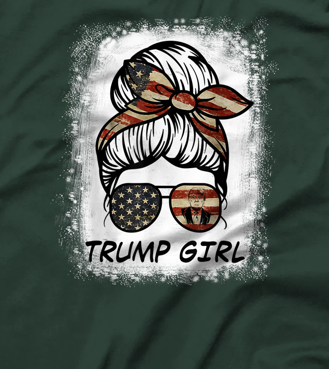 Yes I'm A Trump Girl Get Over It - Trump 2024 Election Gifts T-Shirt