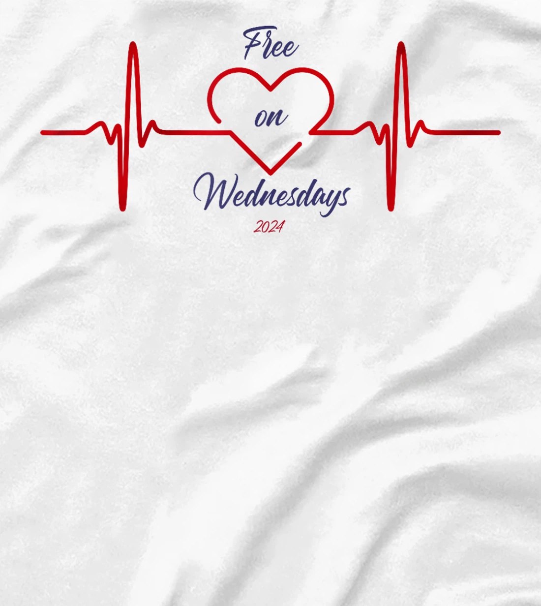 Free On Wednesdays 2024 Election Funny Trump Biden Saying T-Shirt