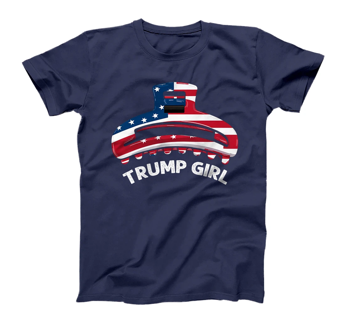 Womens Funny Trump Election, Trump Girl Hair Clip T-Shirt