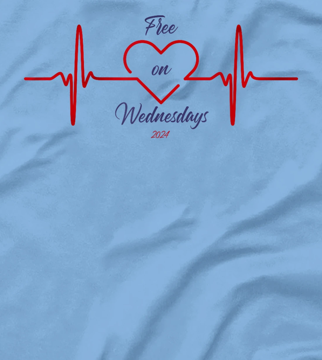 Free On Wednesdays 2024 Election Funny Trump Biden Saying T-Shirt