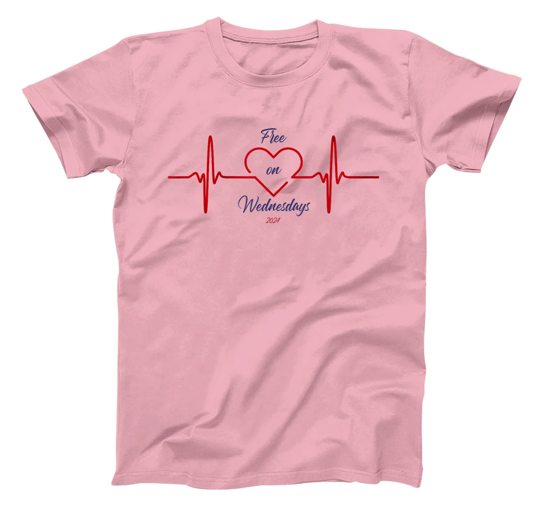 Free On Wednesdays 2024 Election Funny Trump Biden Saying T-Shirt