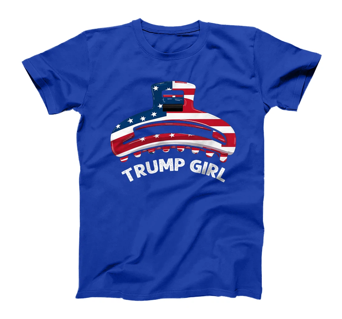 Womens Funny Trump Election, Trump Girl Hair Clip T-Shirt
