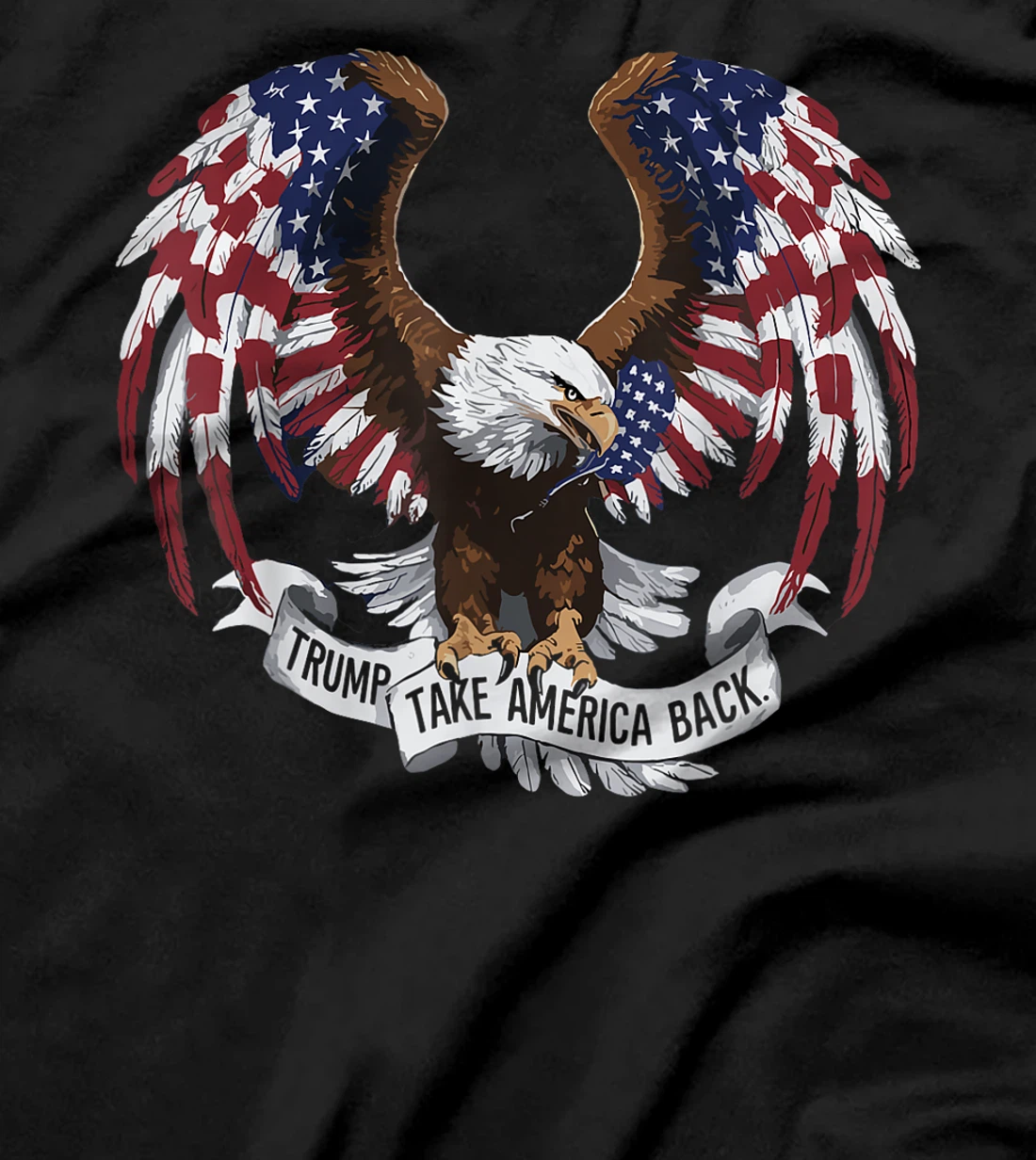 Trump 2024 Flag Take America Back Men Women Donald Trump T-Shirt