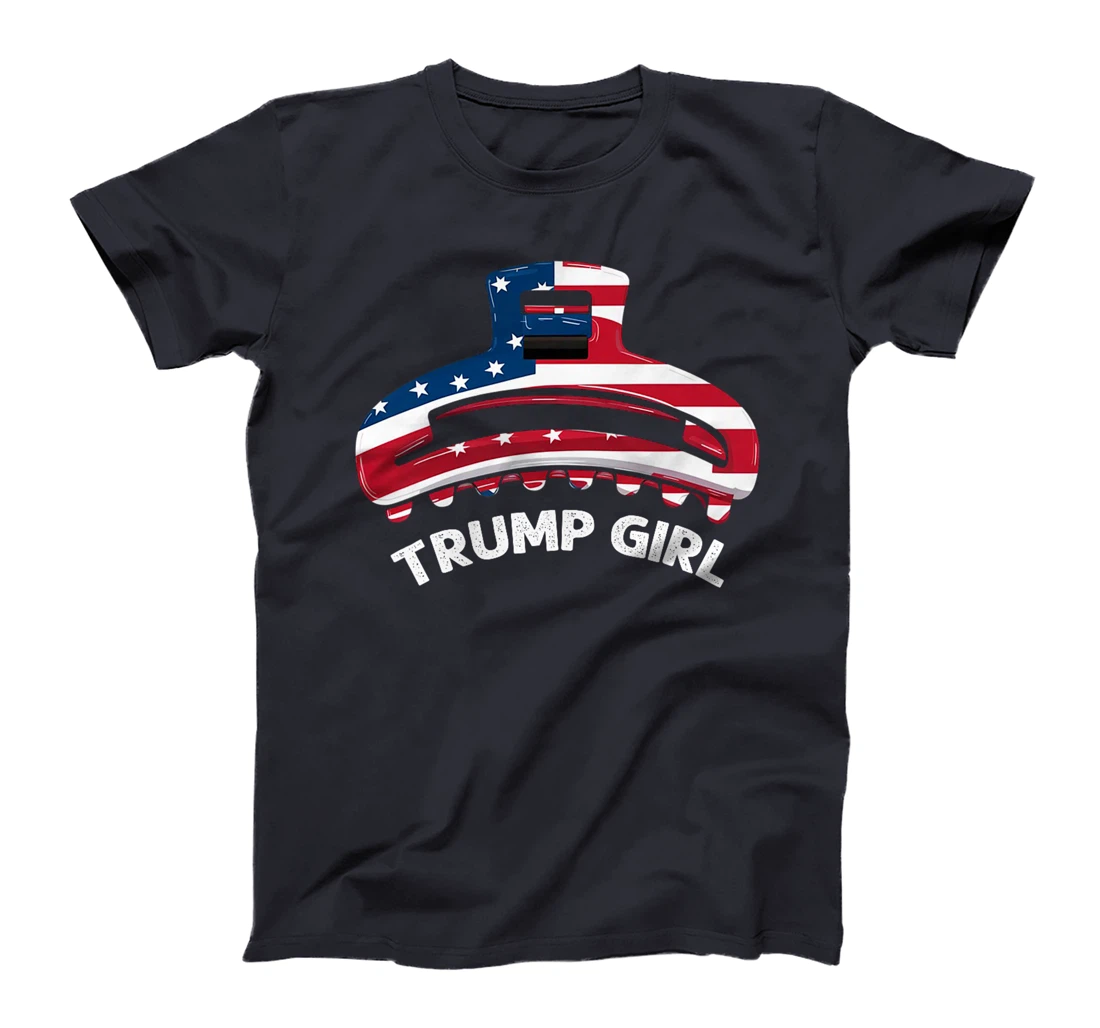 Womens Funny Trump Election, Trump Girl Hair Clip T-Shirt