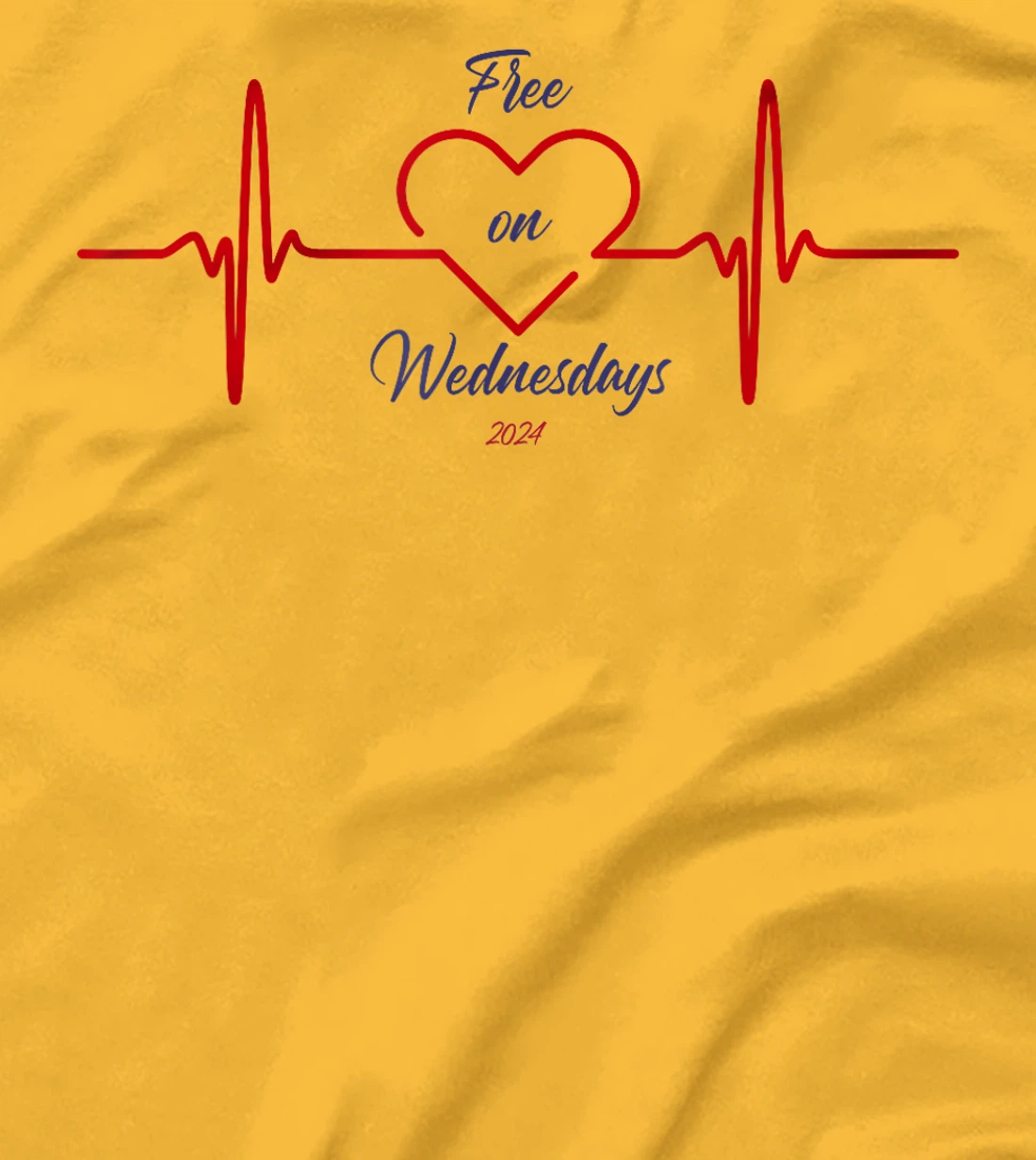 Free On Wednesdays 2024 Election Funny Trump Biden Saying T-Shirt