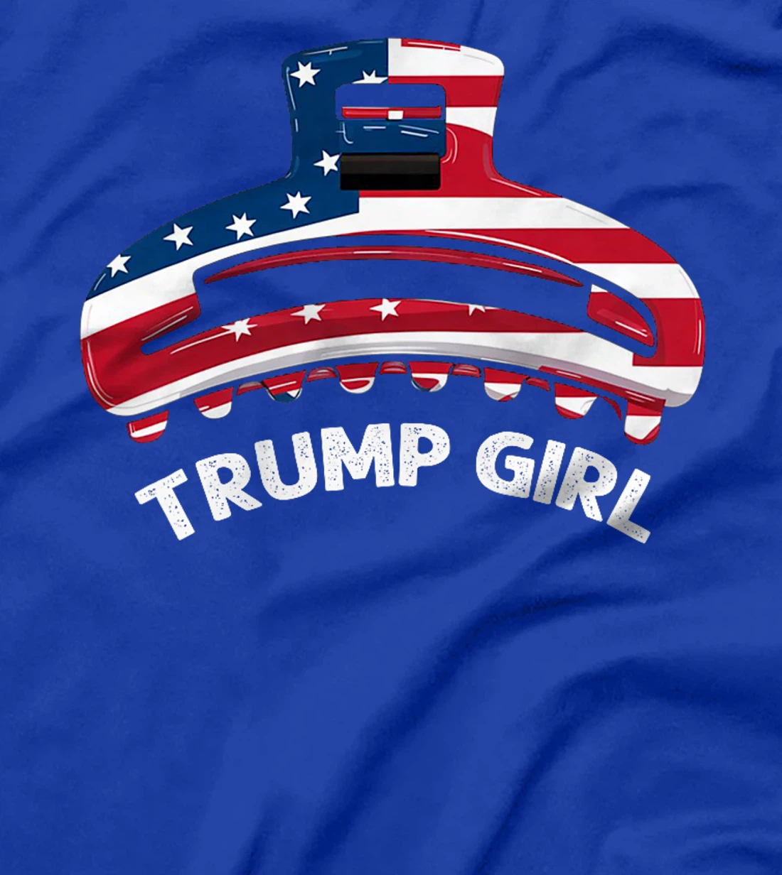 Womens Funny Trump Election, Trump Girl Hair Clip T-Shirt