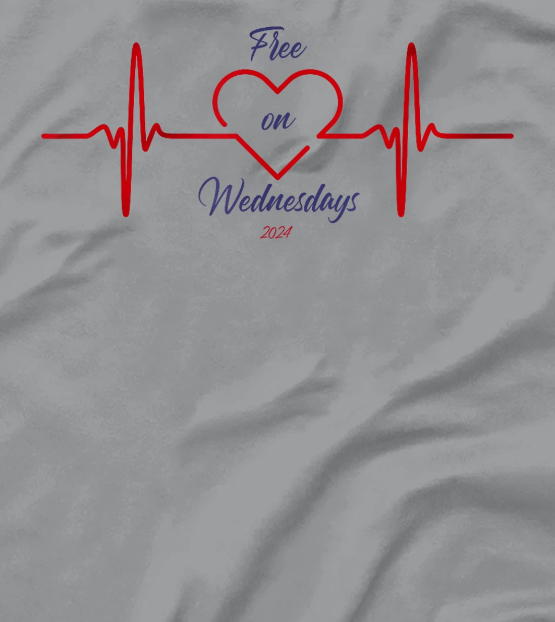 Free On Wednesdays 2024 Election Funny Trump Biden Saying T-Shirt