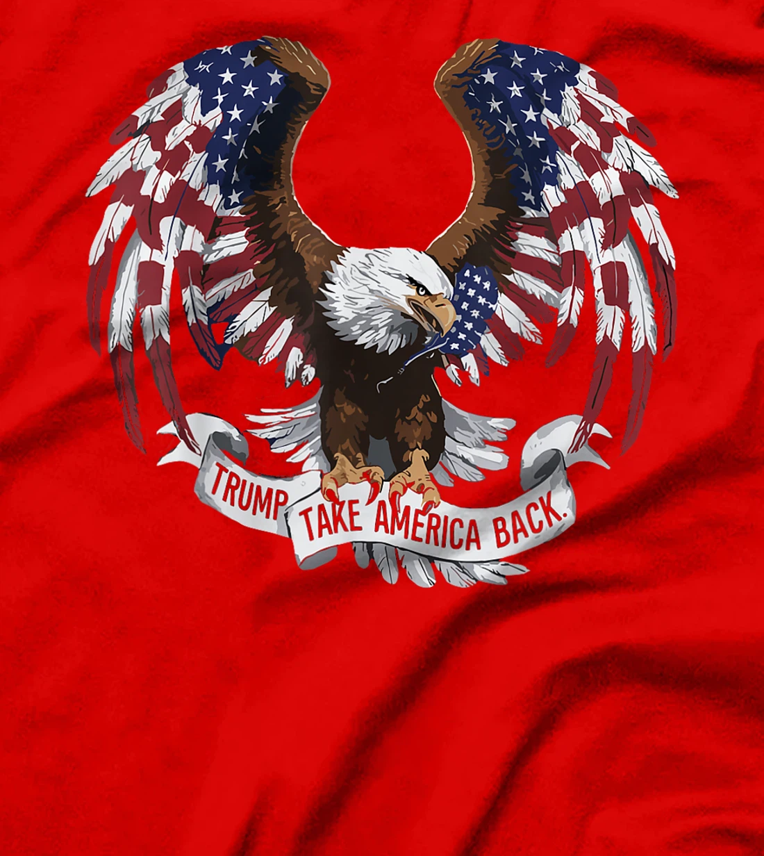 Trump 2024 Flag Take America Back Men Women Donald Trump T-Shirt