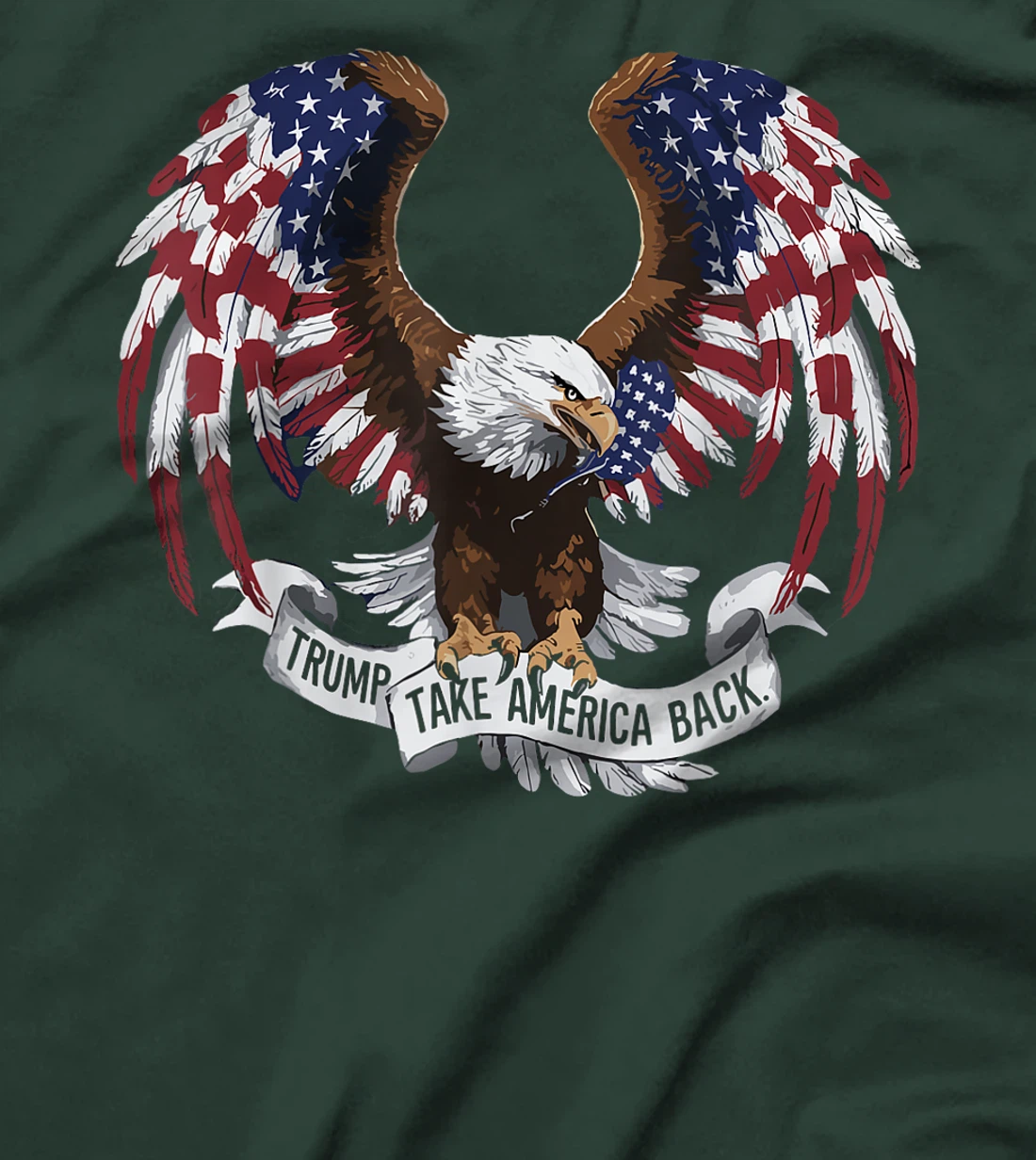 Trump 2024 Flag Take America Back Men Women Donald Trump T-Shirt