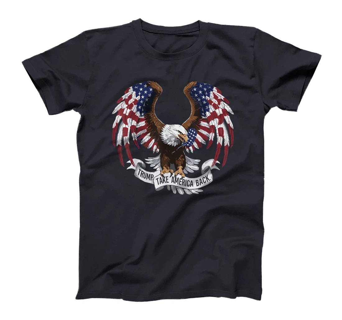 Trump 2024 Flag Take America Back Men Women Donald Trump T-Shirt