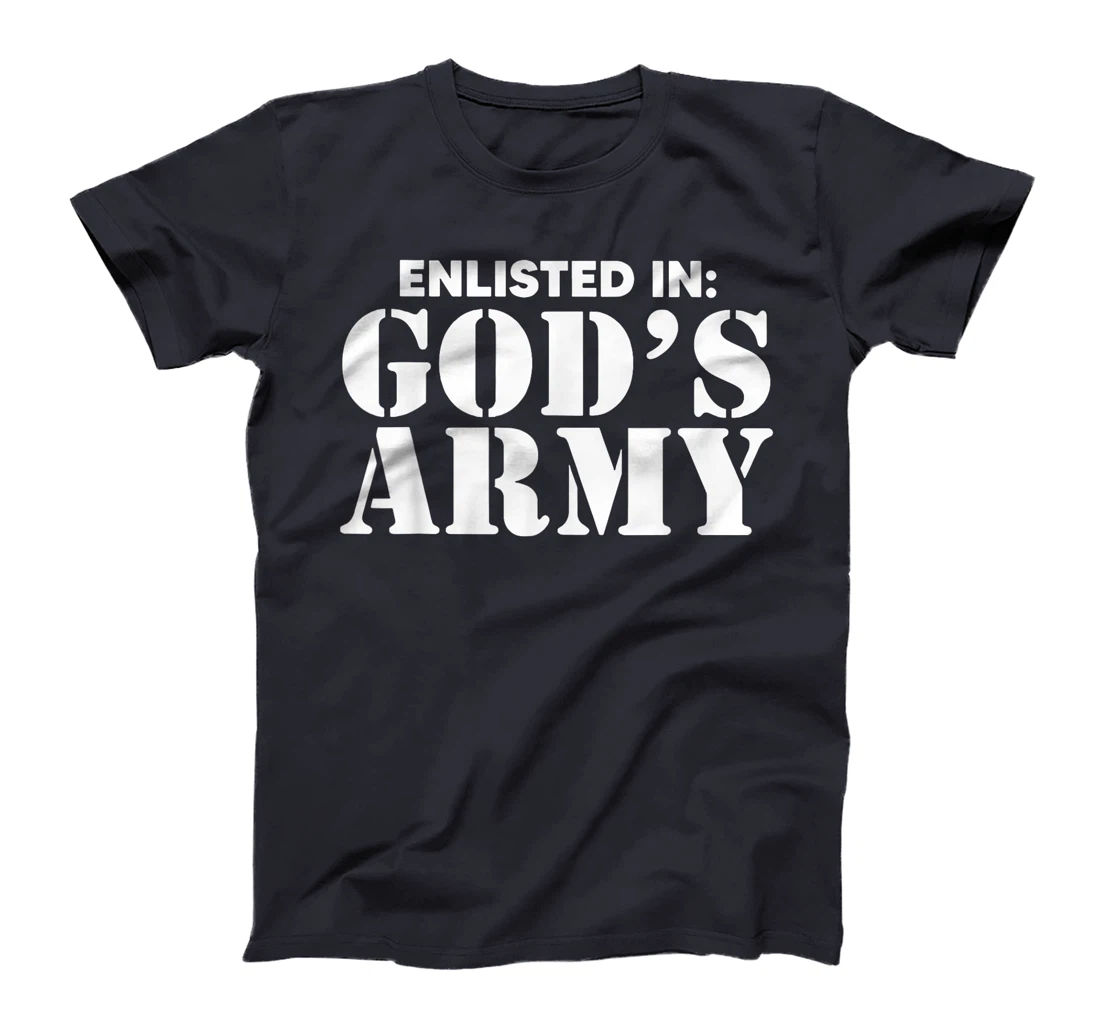 Enlisted In God's Army T-Shirt