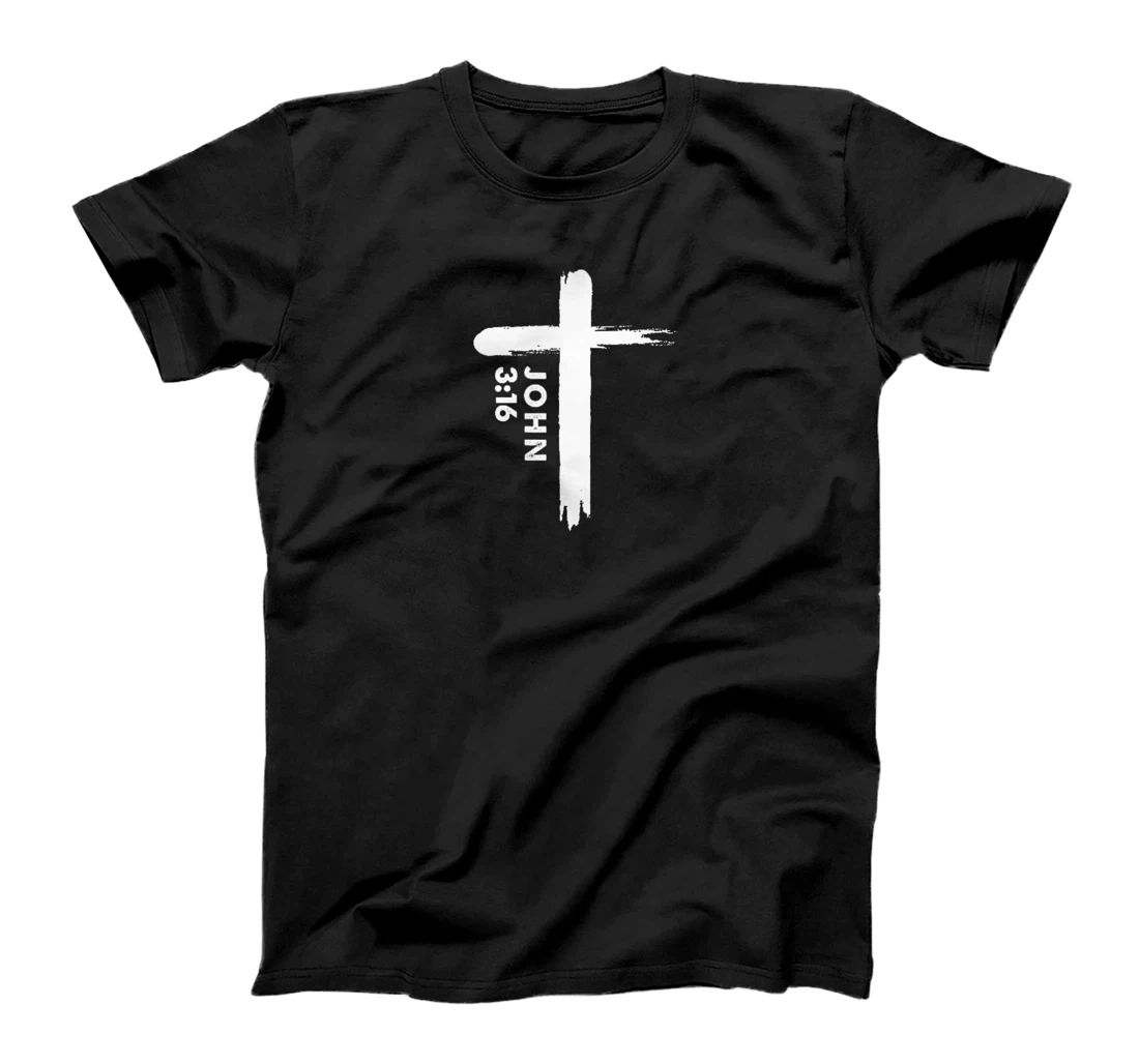 God so Loved the World Front and Back Print T-Shirt