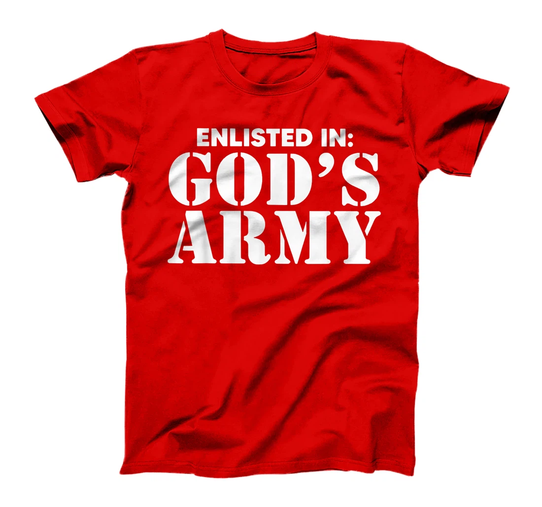 Enlisted In God's Army T-Shirt