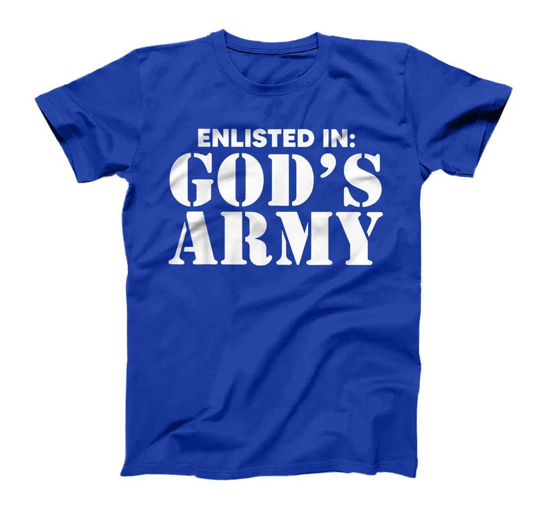 Enlisted In God's Army T-Shirt