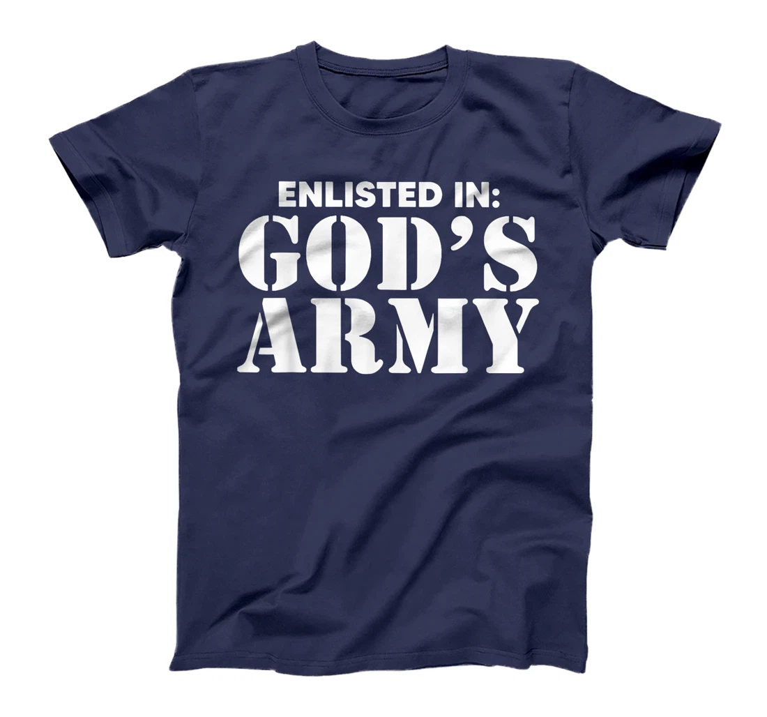 Enlisted In God's Army T-Shirt