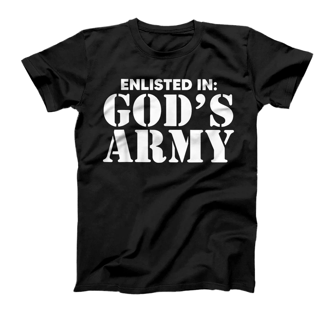 Enlisted In God's Army T-Shirt