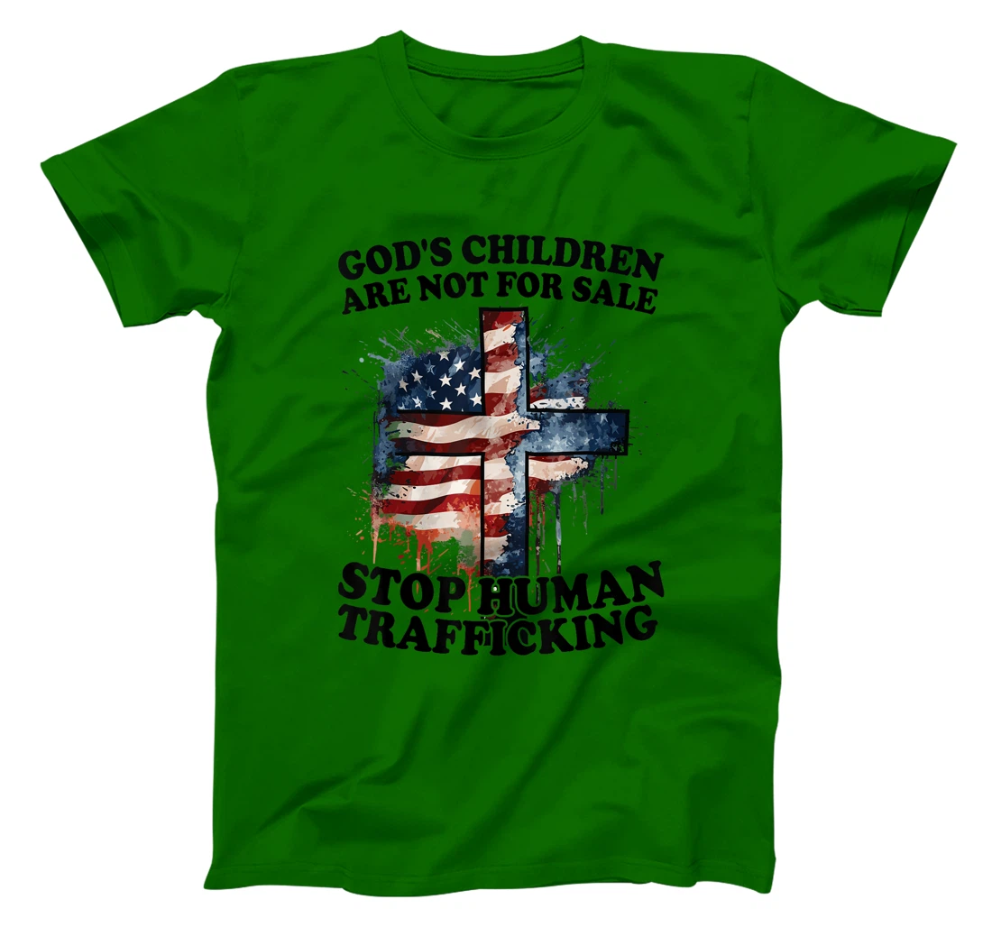 God's Children Are Not For Sale Stop Human Trafficking T-Shirt