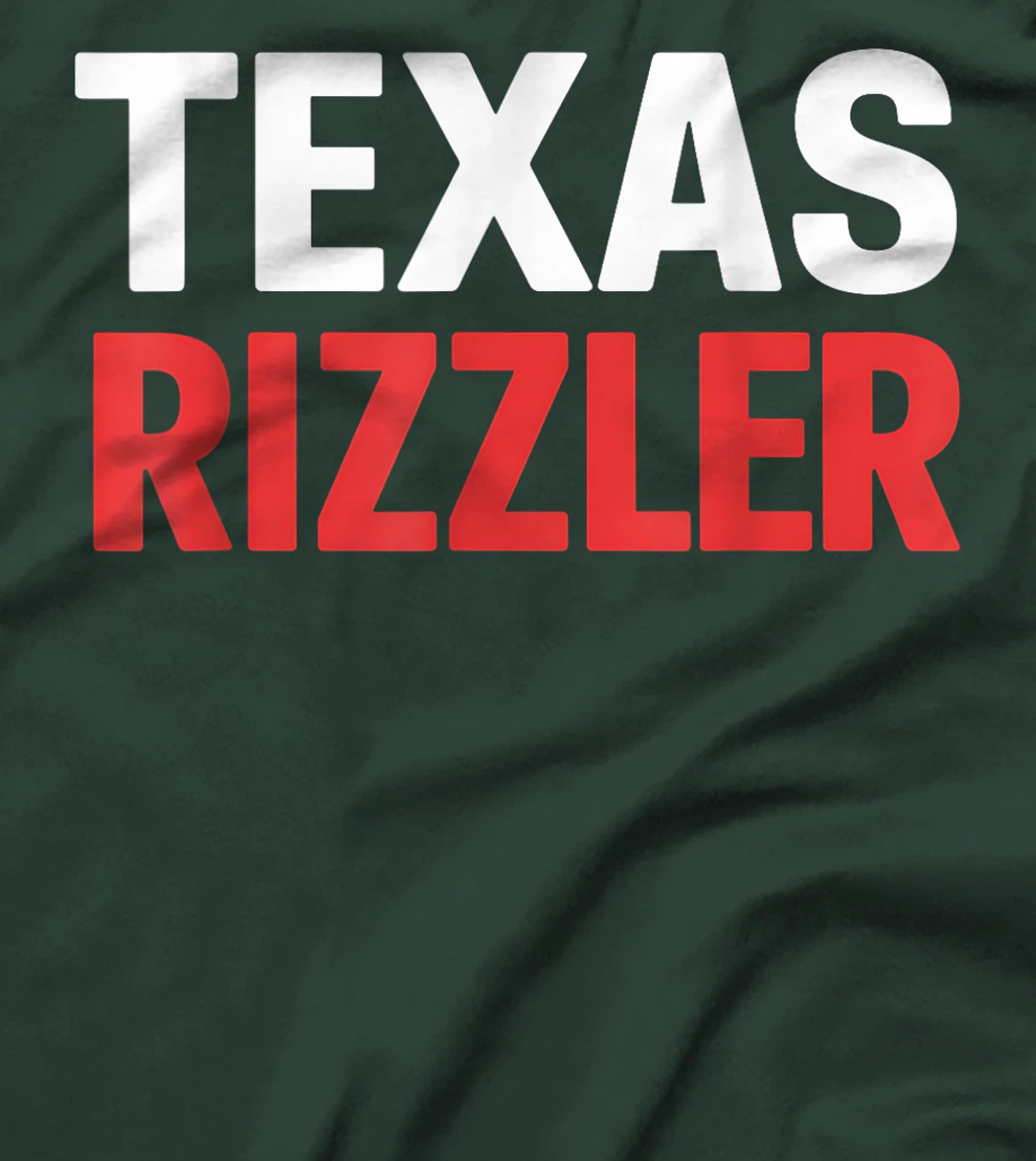 Texas Rizzler Texas Rizz Funny Ironic Texas Meme T-Shirt