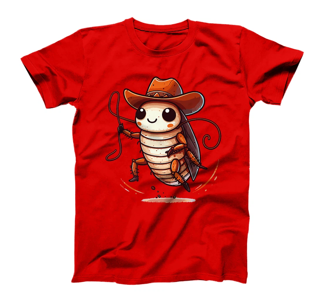 Western Rodeo Cowboy Hat Cockroach Texas Animals Premium T-Shirt