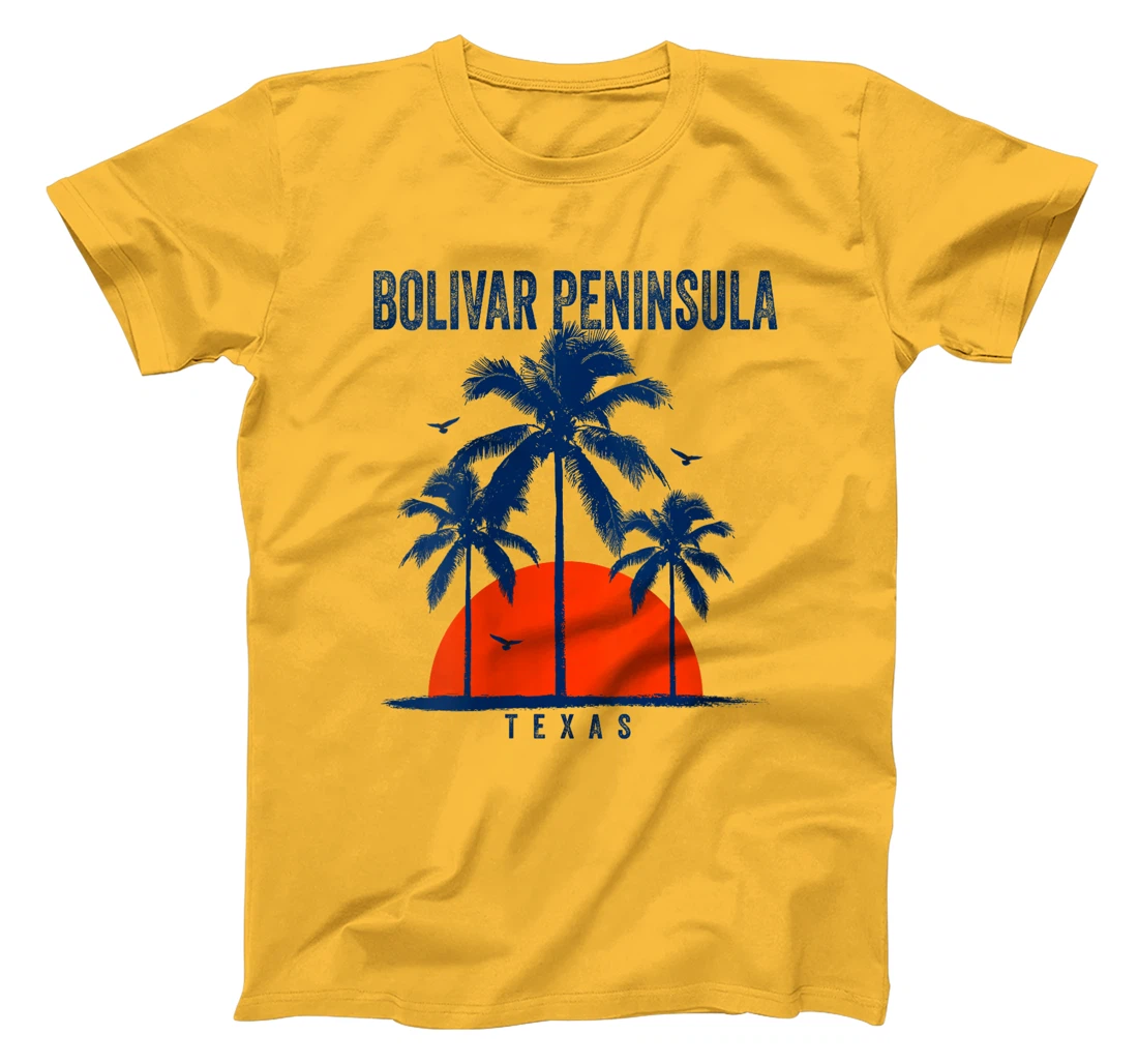 Womens Bolivar Peninsula Texas Ocean Surfing Surfboarding T-Shirt