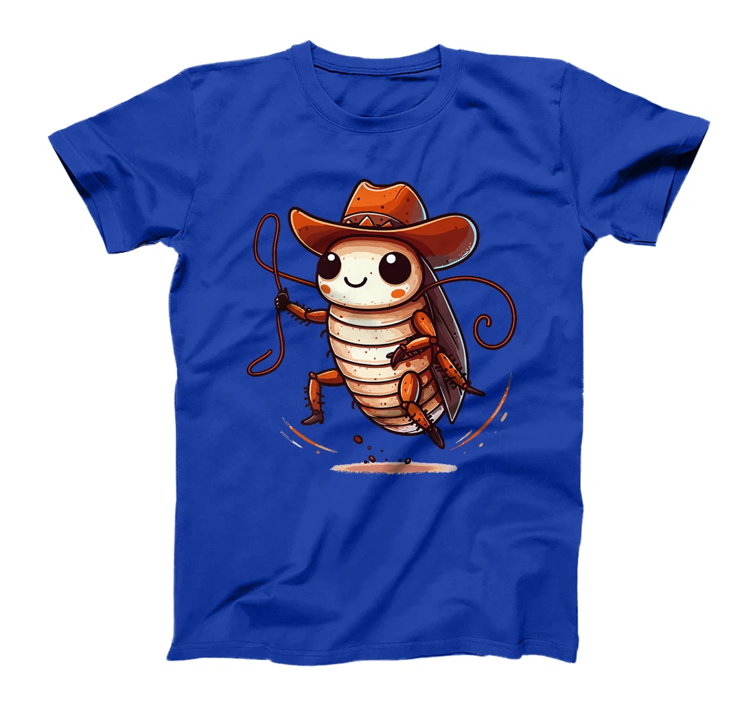 Western Rodeo Cowboy Hat Cockroach Texas Animals Premium T-Shirt