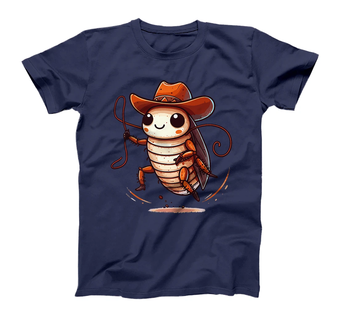 Western Rodeo Cowboy Hat Cockroach Texas Animals Premium T-Shirt