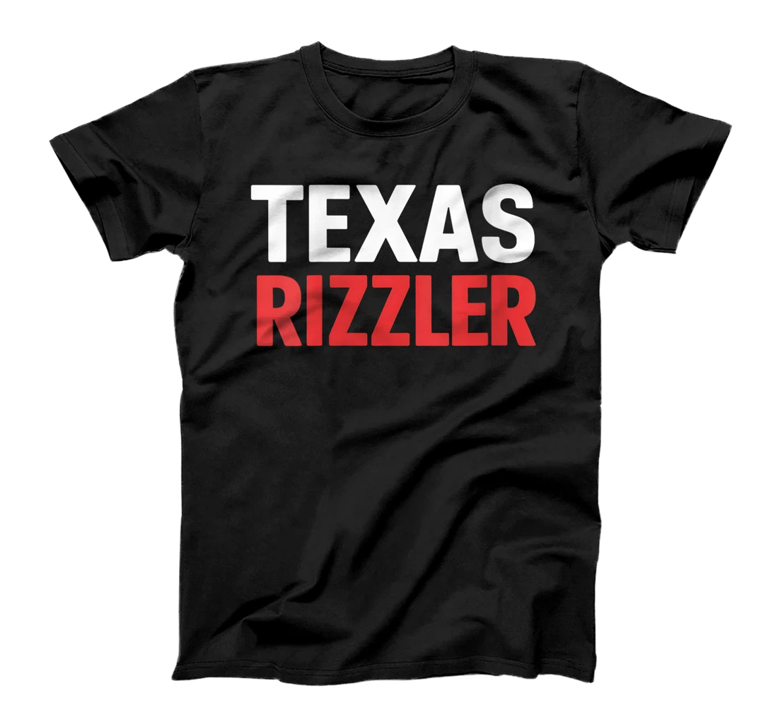Womens Texas Rizzler Texas Rizz Funny Ironic Texas Meme T-Shirt
