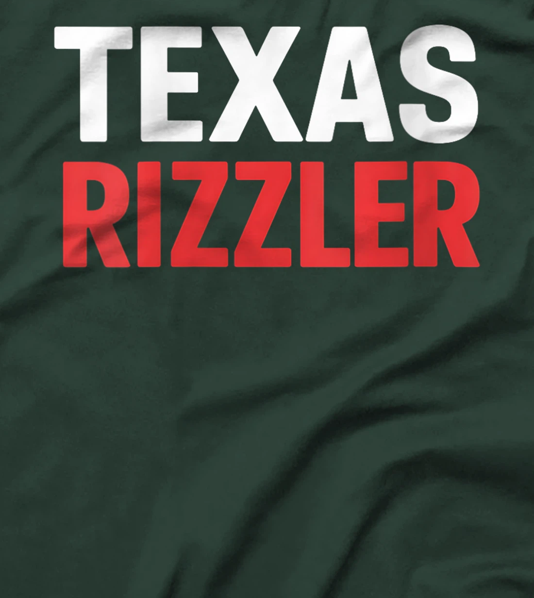 Womens Texas Rizzler Texas Rizz Funny Ironic Texas Meme T-Shirt