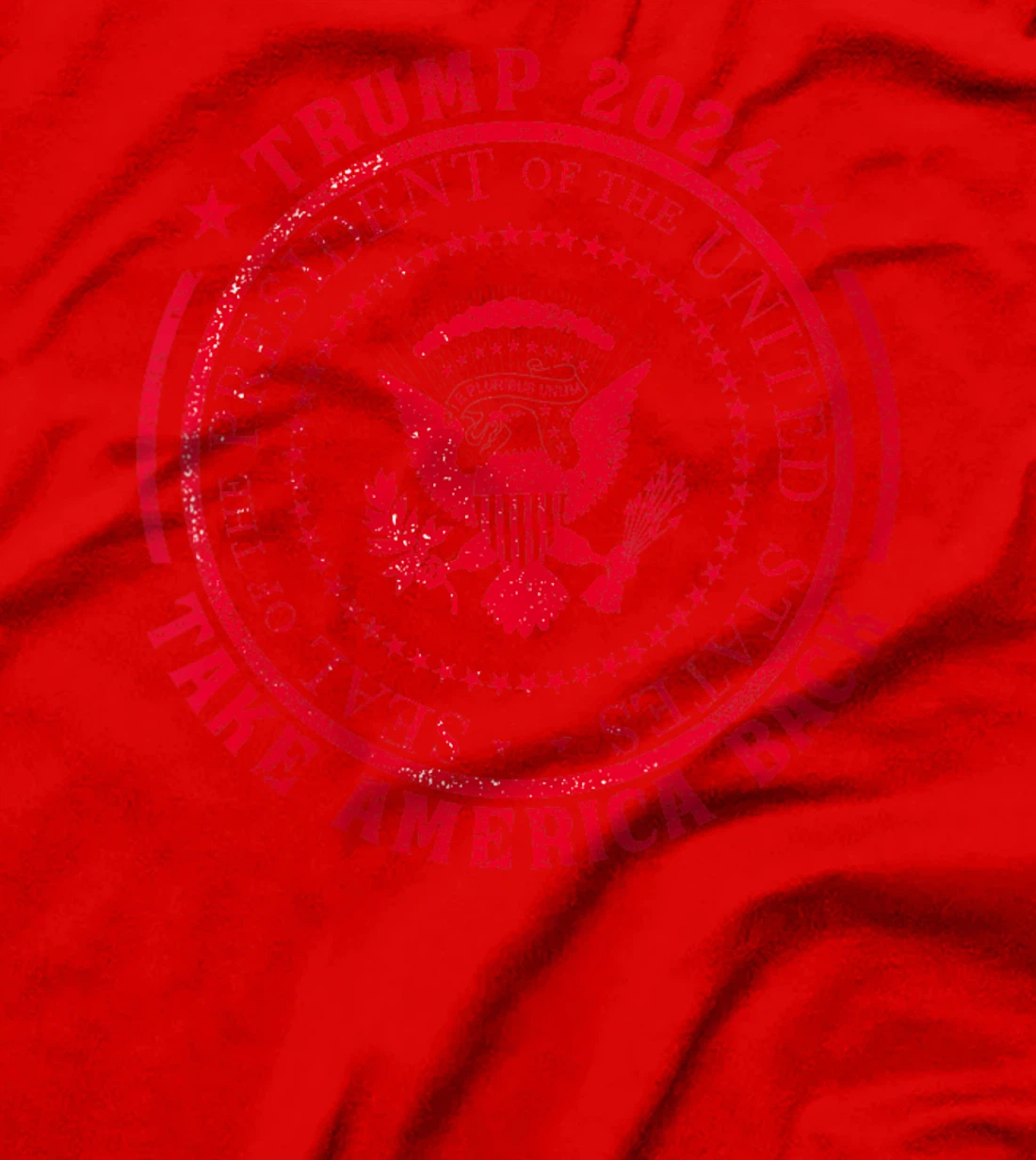 Womens Trump 2024 Take America Back Presidential Seal T-Shirt